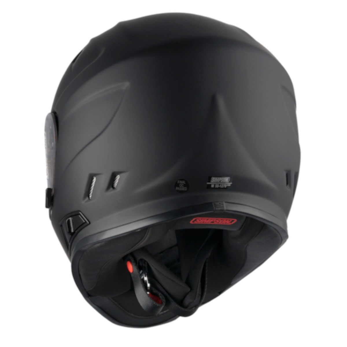 Simpson Venom Full Face Motorcycle Helmet - Solid Matt Black | eBay Simpson Venom Full Face Motorcycle Helmet - Solid Matt Black | eBay