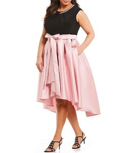 ignite evenings high low dress