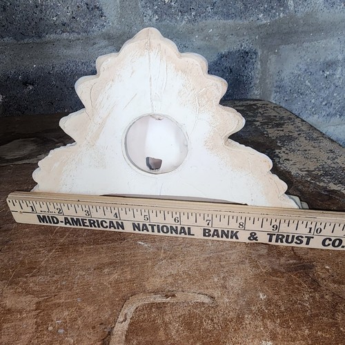 mensola vintage in ceramica cherubino dipinto a mano una piccola scheggiatura - Foto 10 di 10
