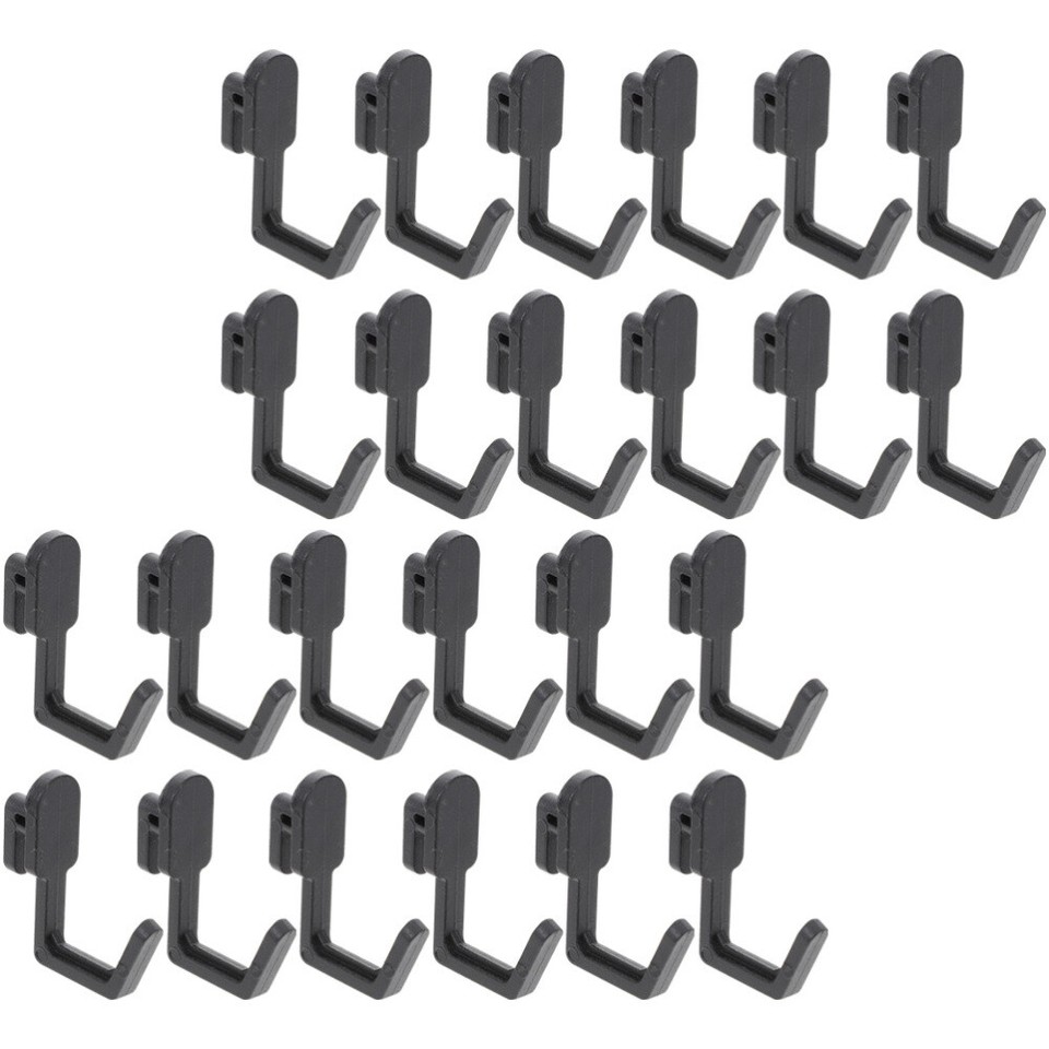 24 Pcs Pegboard Shelf Hooks Wall Organizer Tool Rack Holder Nail Coat