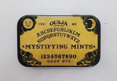 OUIJA Board Oracle Mystifying Mints 1.5oz Hinged Tin Container