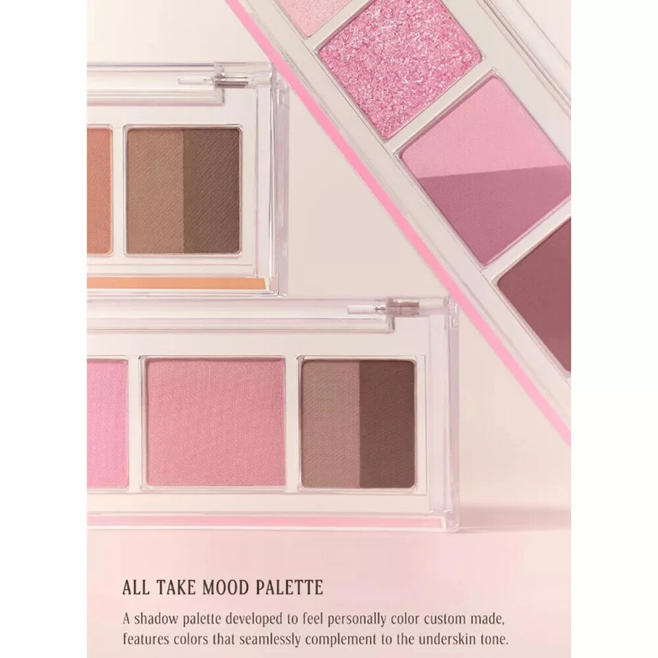PERIPERA All Take Mood Palette 6.8g 2024 S/S NEW Eye Shadow K-Beauty - Image 2 of 2