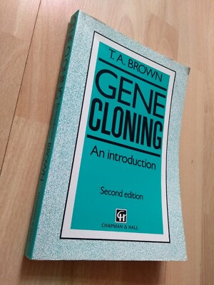 Gene Cloning- An Introduction by T A Brown, DNA Science Textbook, Hardly Used