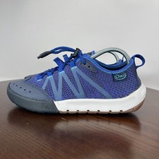 Chaco Torrent Pro Women's Sneaker 6.5 Blue Knit Casual Toggle Lace Shoes J106946