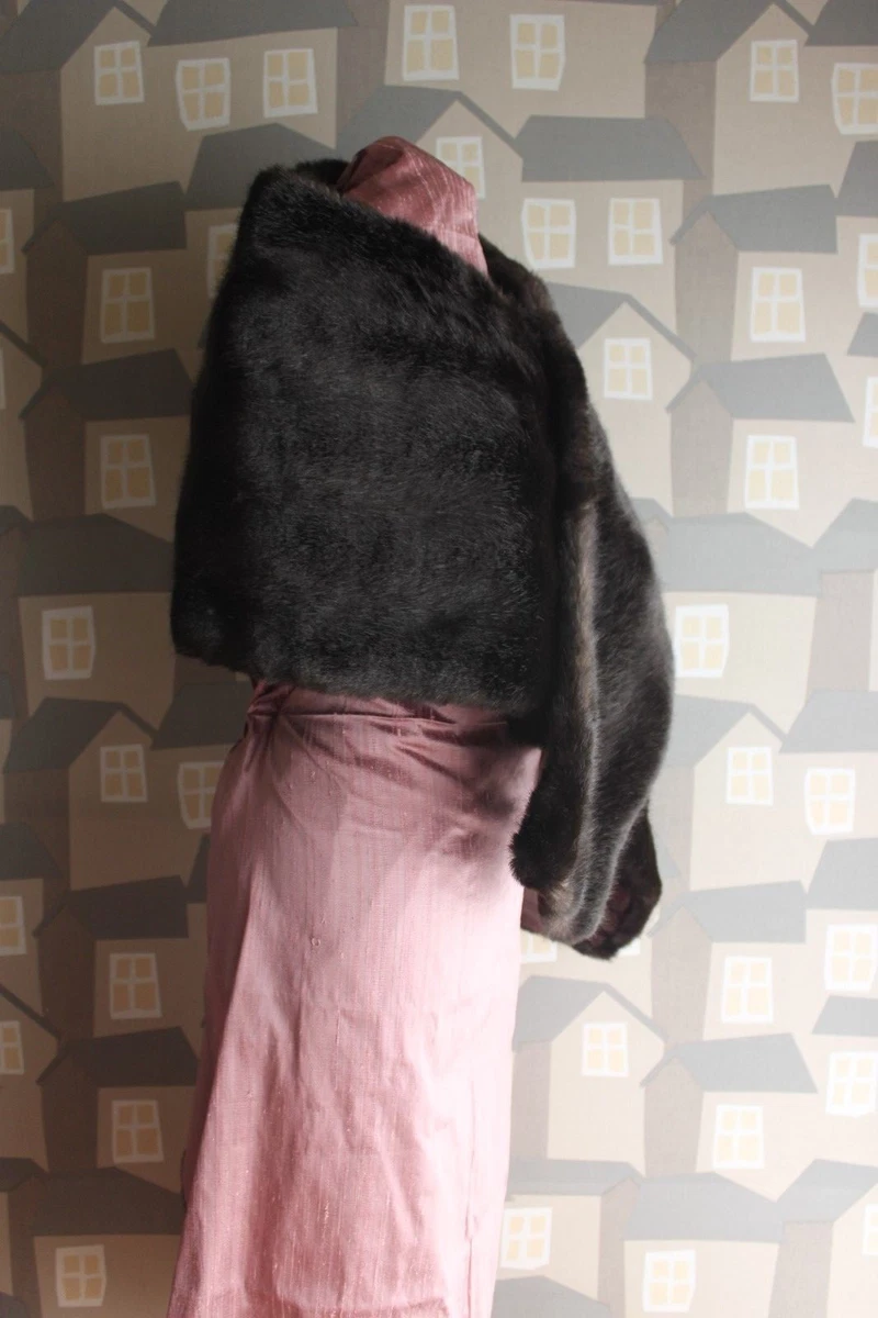 Vintage Faux Fur. Fur Bijou model by Heinz Oestergaard, 70's Fur