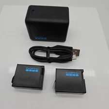 Gopro Dual-Battery Charger w/Two Enduro Batteries F/Hero13