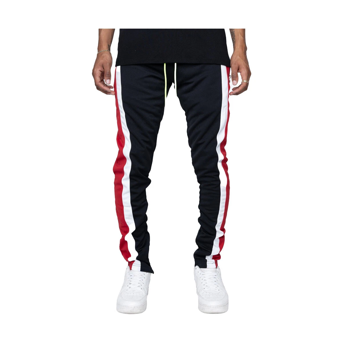 Eptm track pants deals black white