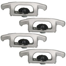 Titan Bed Cleat Tie Down Anchor for Truck Bed Rail System 4pcs Compatible wit...