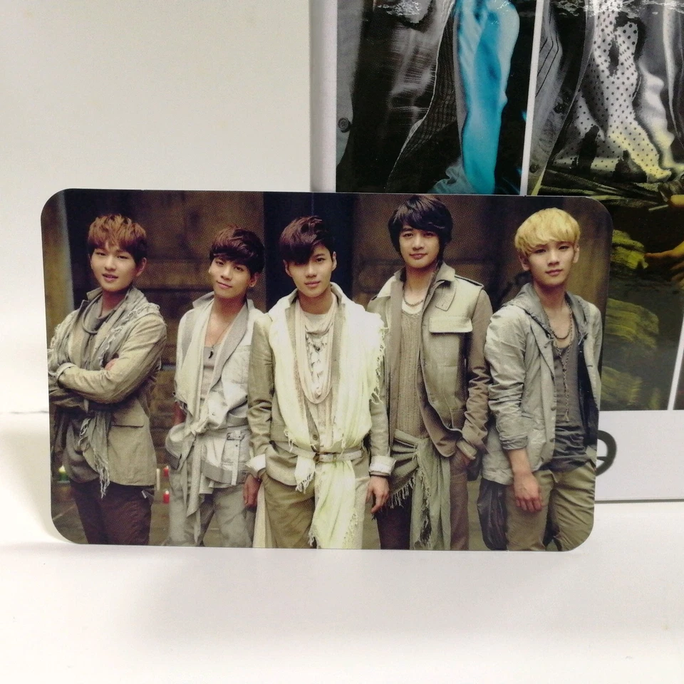 CD+DVD SHINee Japan Press FIRE First Limited with Group Photocard - Image 2 of 4