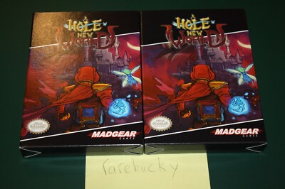 A Hole New World NES Soundtrack Cartridge (US Version) - NEW SEALED MINT, RARE!