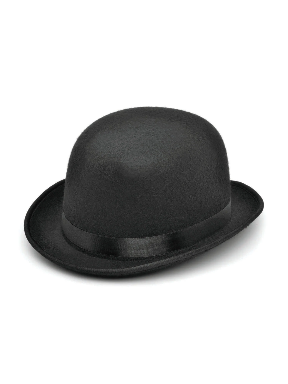 Bombetta Feltro Nero Cappello 1920s Gentiluomo Costume Adulti Uomo