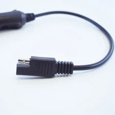 1pc 30cm 18AWG 12V Car Cigarette Lighter Plug to SAE Adapter Extension Cable