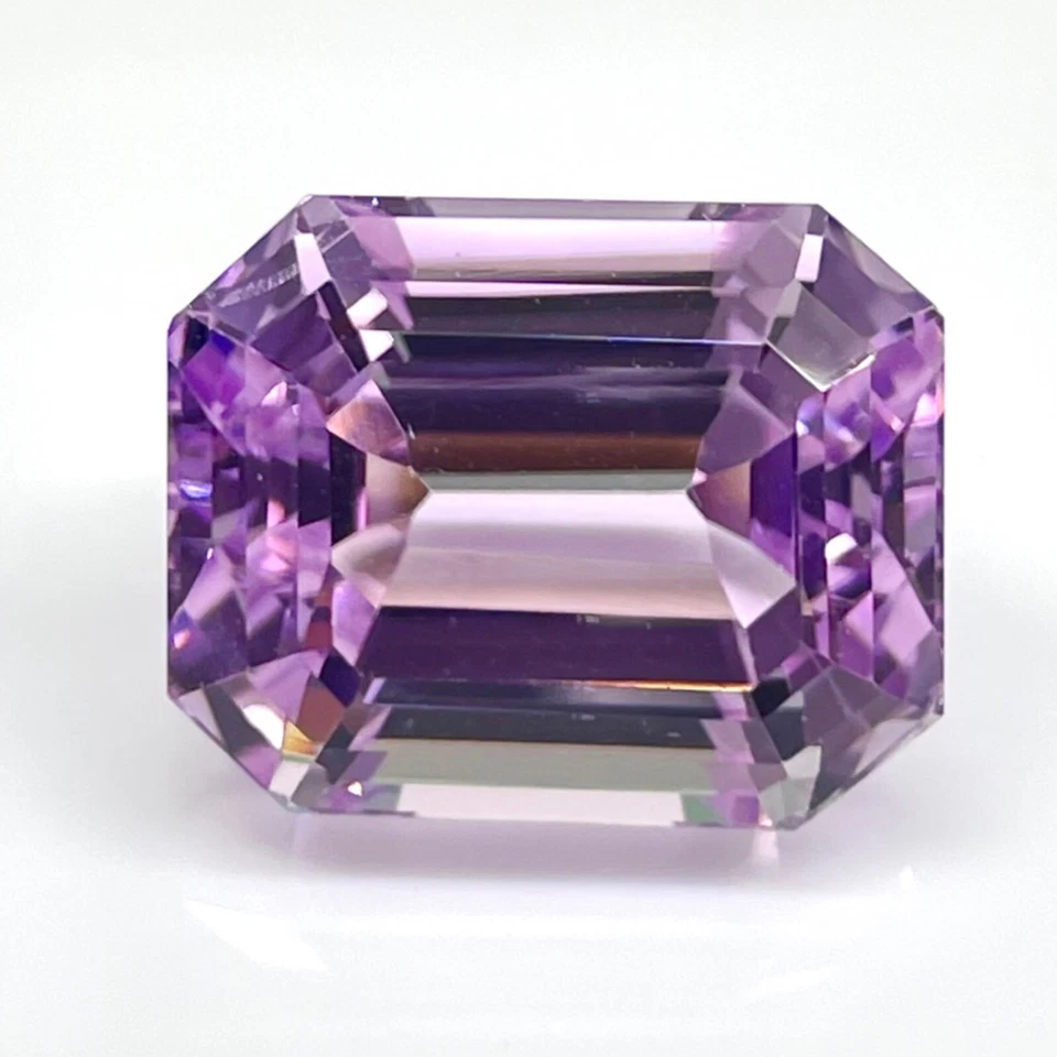 VVS 15.27 Cts Zertifiziert Natürlich Kunzit 15x12mm Smaragd Schnitt Locker - Bild 3 von 4