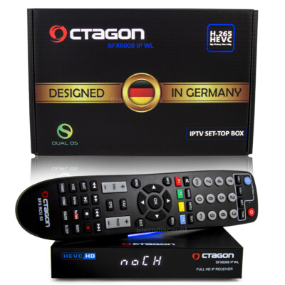 OCTAGON SFX6008 IP WL H.265 HEVC HD E2 Linux Smart OTT IPTV-Box Receiver Player