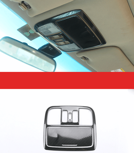 For Honda Accord Crosstour 2008-2012 Steel Carbon Fiber Front Reading Light Trim