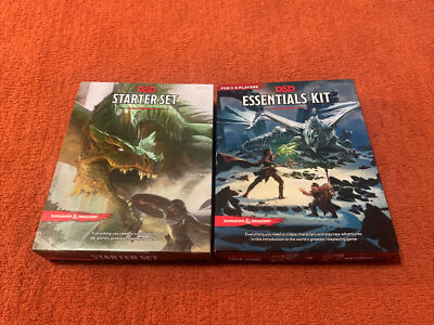 Dungeons & Dragons Starter & Essentials Kit New Open Box