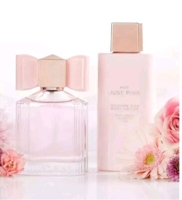 Just Pink 100ml Perfume and 200ml Body Lotion Gift 🇬🇧 Eau De  Parfum UK