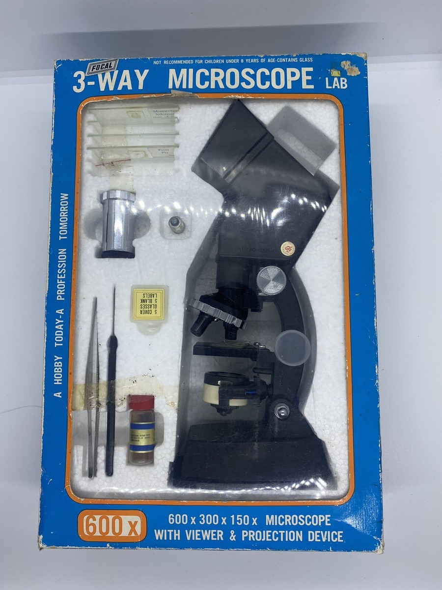 Vintage Kmart Focal Microscope (60's-70's) Made In Japan UK