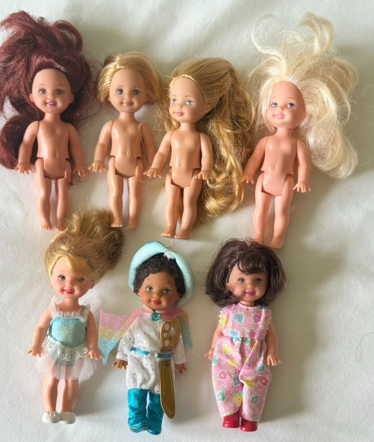 BARBIE NUTCRACKER TOMMY COL CANDY KELLY SNOWFLAKE  DRESSED B