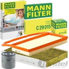 MANN FILTERSET passend für VW UP 121 SEAT MII KF SKODA CITIGO NF /1.0/60+68+75PS