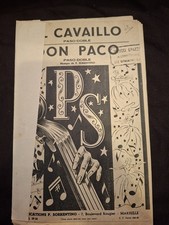 El Cavaillo Don Paco Paso Doble Sheet Music