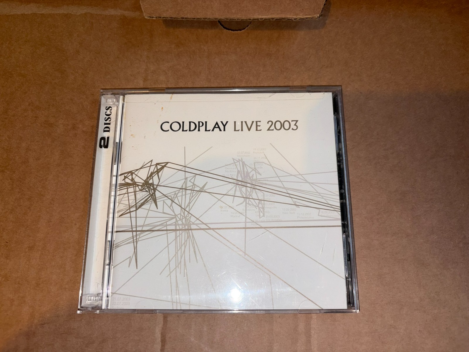 Coldplay Live 2003 CD & DVD