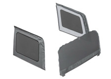 07-09 Jeep Wrangler Unlimited 4-door Black Soft Top Rear Window Kit 82213831