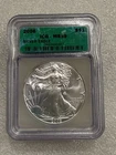 2006 Silver Eagle ICGS MS69 Green Label ~ NO SPOTS ~ PRISTINE