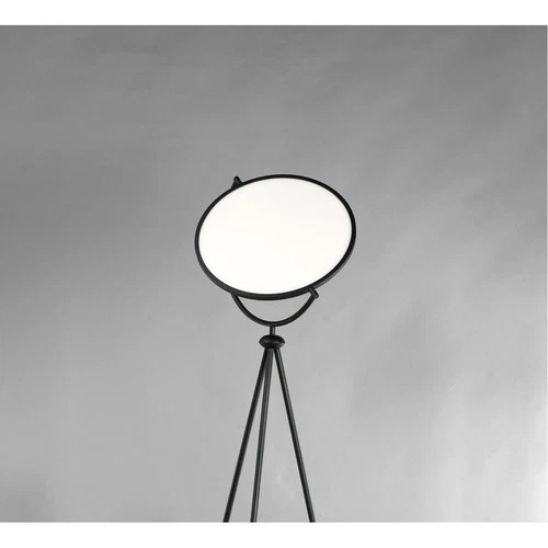 ET2 Contemporary Lighting E23299-BK Paddle Floor Lamp Black - Picture 9 of 10