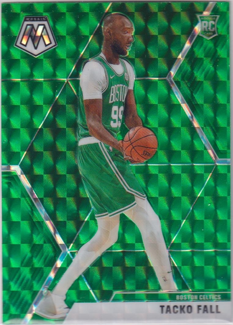 2019-20 Mosaic Tacko Fall RC Green Rookie #244
