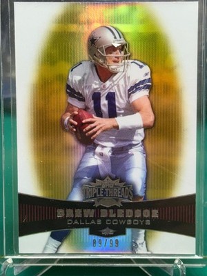 2006 Topps Triple Threads Gold #25 Drew Bledsoe