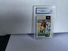 1996 SCORE #214 KEYSHAWN JOHNSON ROOKIE CARD GRADED 8.5