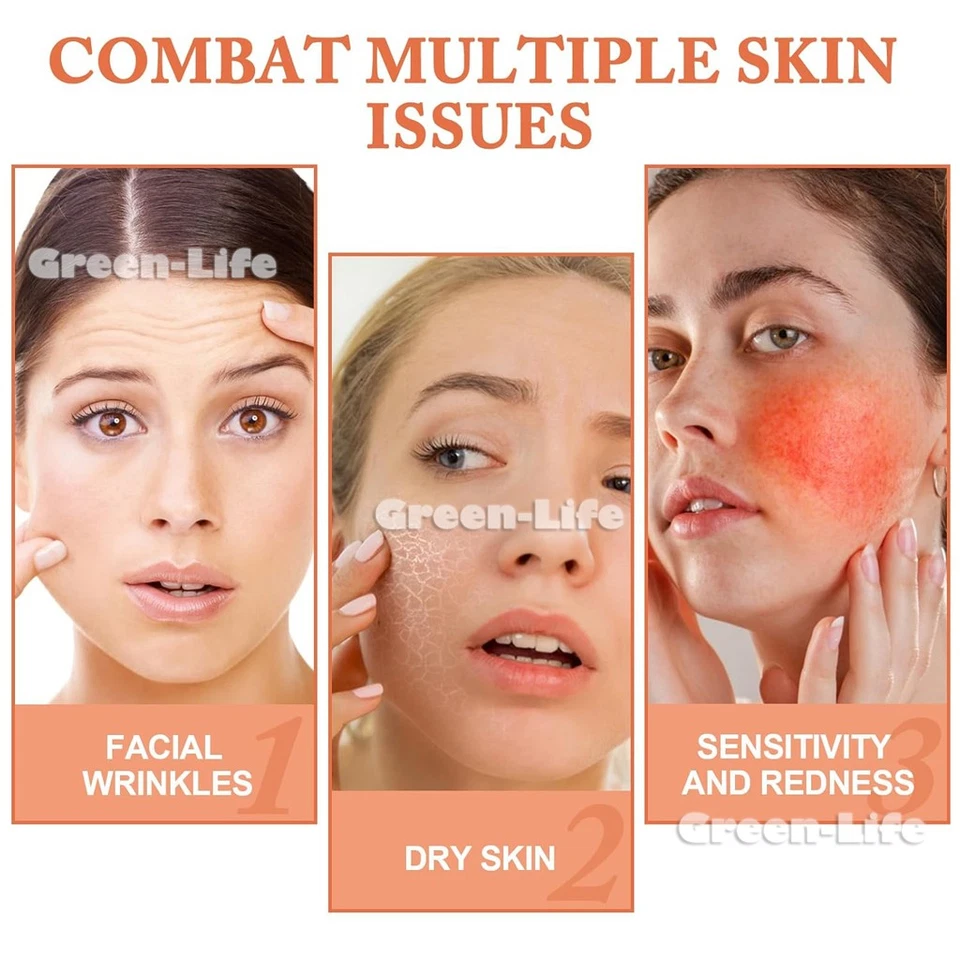 Hydrolyzed Nano Collagen Film Face Mask Soluble Face Moisturizing Brightening - Image 3 of 4