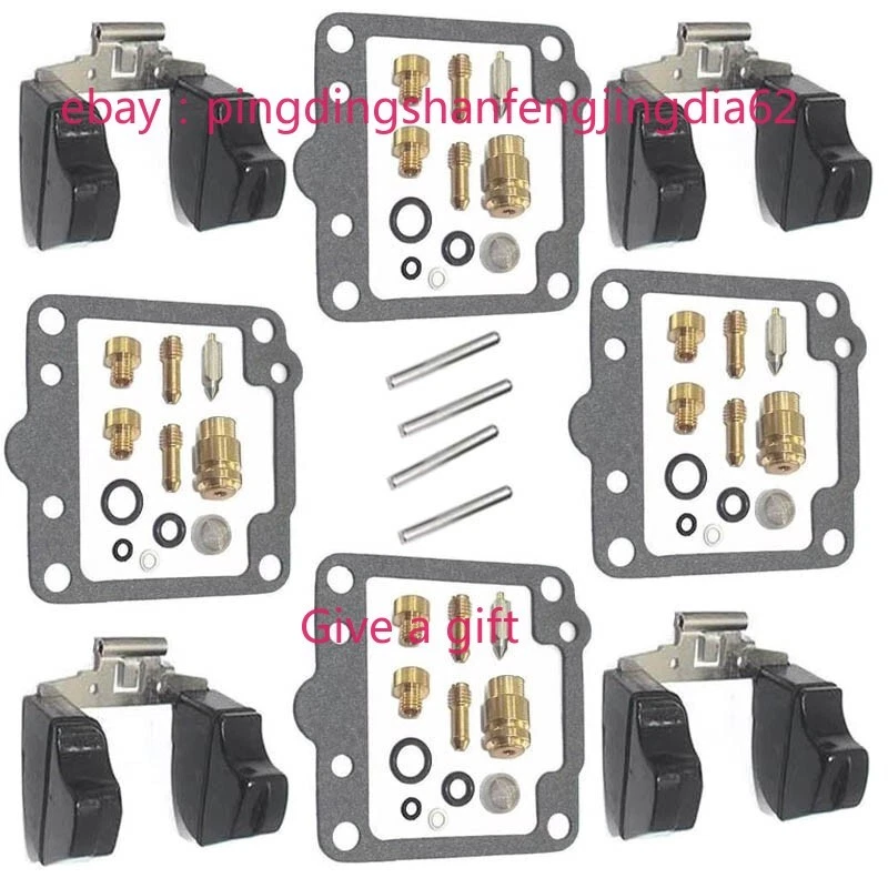 JUEGO DE 4 para Kawasaki KZ1100A 1981-1983 KZ1100 A Kit de reparación de carburador flotador de carburador Foto 3 de 3