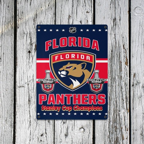 Metal Sign Florida Panthers 12x16 (set of 2) - Picture 3 of 3