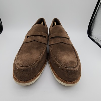 Cole Haan Flexgrand+ Penny Loafers Mens 10 M Truffle Brown Suede Slip On Shoes Cole Haan Flexgrand+ Men main image 2