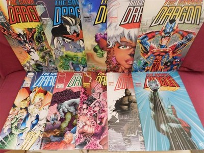 SAVAGE DRAGON 21 22 23 24 25 26 27 28 29 30 IMAGE COMIC RUN LARSEN 1995 VF/NM