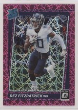 2021 Donruss Optic Rated Rookie Pink Velocity Prizm 65/79 Dez Fitzpatrick 0s9t