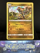 Pokemon Card Kommo-o 163/236 Cosmic Eclipse Holo Rare NM