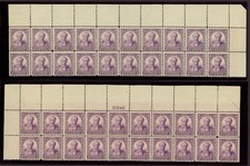USA Scott# 725, Plate Number Omitted Mint NH (21279)