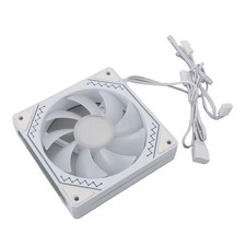 120mm Case Fan ARGB Case Cooler Fan 5V 3 Pin ARGB LED Cooling Case Fan For QCFU
