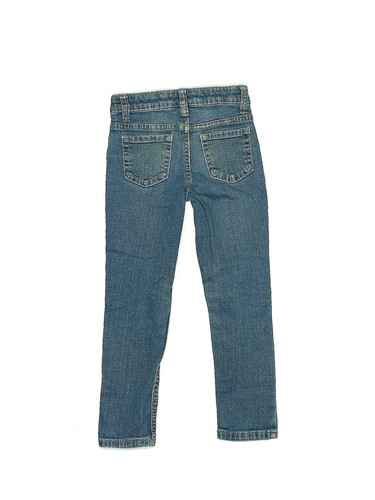 Cat & Jack Girls Blue Jeans 5 - Picture 2 of 2