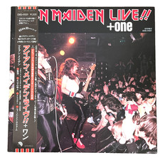 IRON MAIDEN -LIVE   ONE- EMI EMS41001 Japan 12 vinyl record /very good