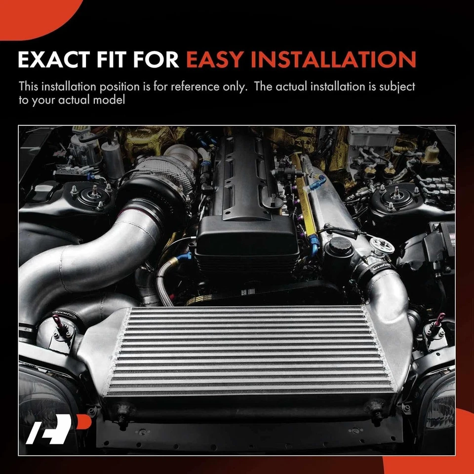 Intercooler turbo A-Premium para Chevy W3500 Tiltmaster GMC Forward Isuzu NPR HD Foto 2 de 4