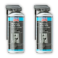 2X Montagespray Liqui Moly 7387 Pro-Line Wartungsspray Weiß 400 Ml