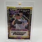 2024 Leaf Vivid Pirates Paul Skenes RC - Gold Vinyl Superfractor Proof #d 1/1