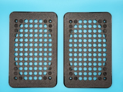 2x Lautsprecherblende - Deckel passt für BMW E12 E21 E23 E24 E28 3er 5er 6er 7er