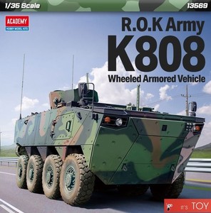 Academy 1/35 Armée de terre K808 Véhicule blindé à roues APC Kit modèle en plastique 13569