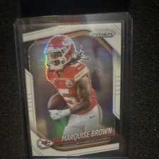 2025 Panini Prizm Marquise Brown Chiefs True white  /35