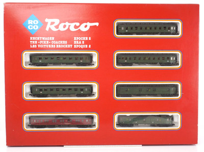 Roco N 02062 S Hechtwagen-Set DRG, 8-teilig - ZYAT/15151